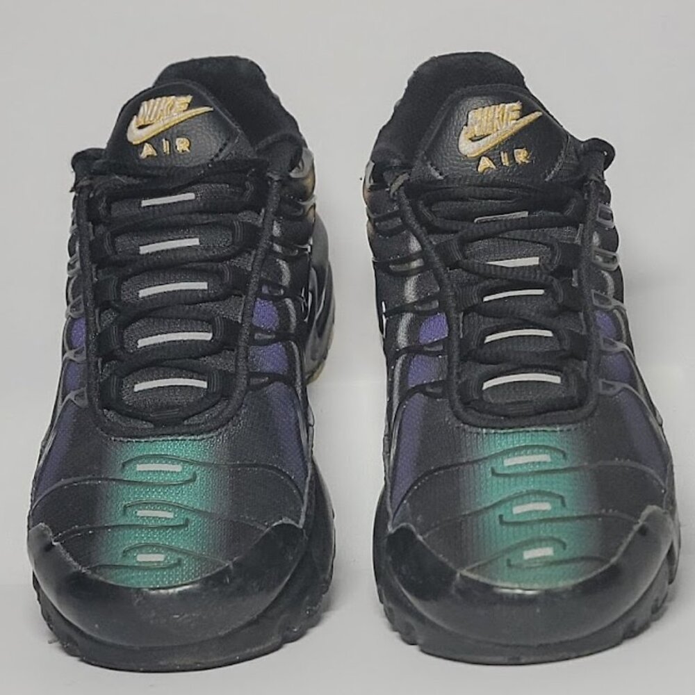 Nike Air Max Plus GS Tuned Air Black Multicolor Women’s 7 (5.5Y Youth) - Picture 5 of 11